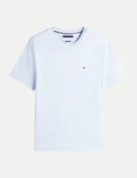 Basic T-Shirt Blau XXL - Tommy hilfiger - FashionsVida