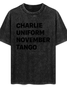 Charlie Uniform November Tango T-Shirt Casual Soft Cotton Short Sleeve Tee - Aliexpress - FashionsVida