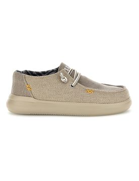 Mocassini beige con lacci U.s. golf club S2694US4636 43