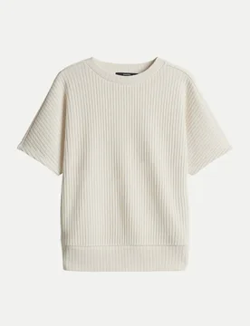 Someday Pullover Urosa Weiß 40 - someday - FashionsVida