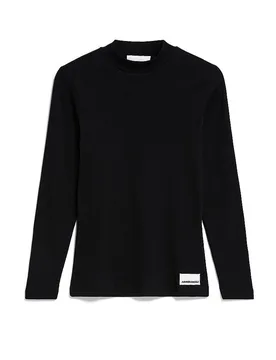 Langarmshirt FATIMAARA schwarz S damen - Armedangels - FashionsVida