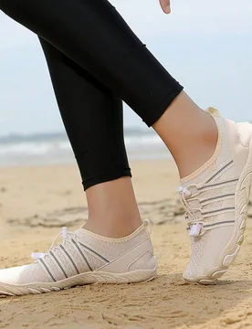 Zapatos ligeros y de secado rápido para la playa sin suela para hombres, adecuados para senderismo, escalada, surf, rafting, pesca. Zapatos de agua p - Shein - FashionsVida