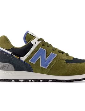 Zapatilla moda hombre Verde (45)