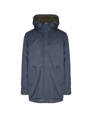 Parka MR SMITHEM MELANGE azul oscuro L