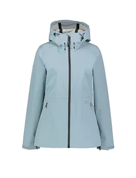 Chaqueta de senderismo para mujer Amarante 3L con capucha azul claro 42 - Meru - FashionsVida