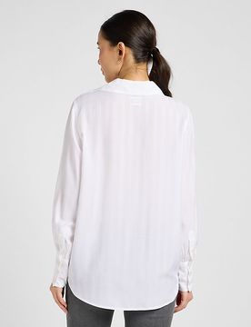 Loose Balloon Sve Shirt Bright White Größe M female
