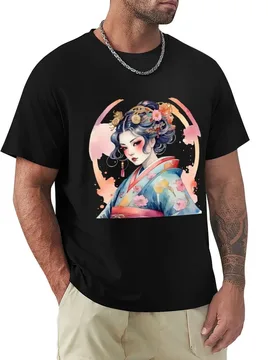 A colorful female Shogun T-Shirt Large Size Basic Casual T-Shirt - Aliexpress - FashionsVida
