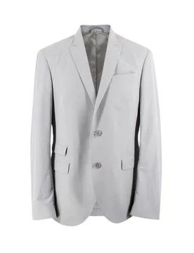 Grey Single Breasted Blazer - Neil Barrett - FashionsVida