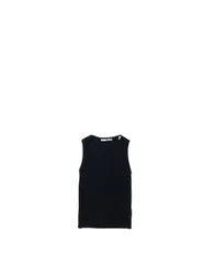 IDO Canotta misto viscosa NERO S