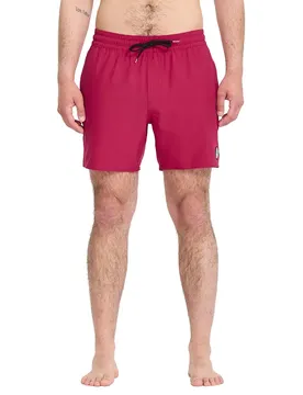 Pantaloncino Da Bagno Lido Solid 16´´ Sangria L