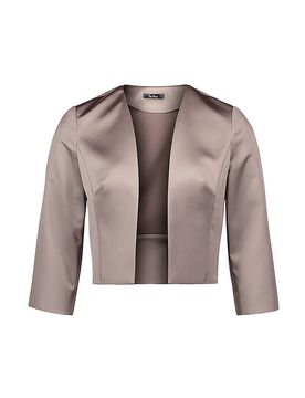 Satin-Bolero beige 40 damen