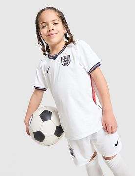 Completo Prima Divisa Inghilterra 2026 Bambino - Bianco, bianco bianco Bambino taglia 5-6Y