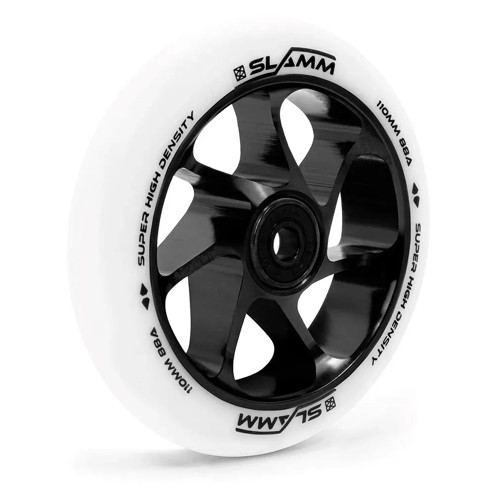 Roue De Scooter Team White / Black 110mm unisex - Slamm Scooters - FashionsVida