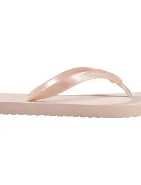 Chjanclas de mujer con tiras metalizadas - Calvin Klein - FashionsVida