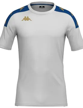 T-shirt à Manches Courtes Gianto White / Blue Sapphire S