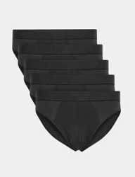 Pack Supersoft Mid Briefs Black Mix male