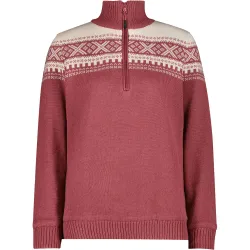 Woman sweat knitted wp jersey esquí mujer Rosa (42)