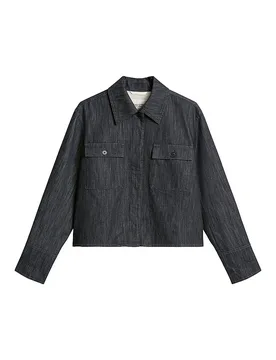Sobrecamisa azul oscuro 38 - Marc O'Polo - FashionsVida
