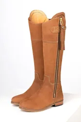 Helmsley Womens Slim Fit Spanish Riding Boots - - Size: 5