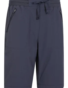 Women's Zip Off-Trousers Convertible Shorts Walking in Navy Size: 10 - Navy - Size: 10 - Mountain Warehouse - FashionsVida
