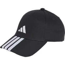 Streifen New Logo Baseball Kappe Cap, schwarz OSFW