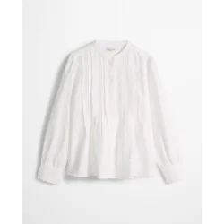 Blusa de lino en forma de a con función de refrigeración natural