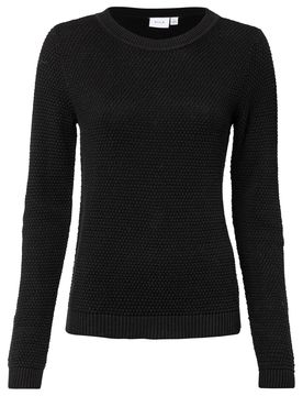 VILA Jersey 'VIDALO' negro