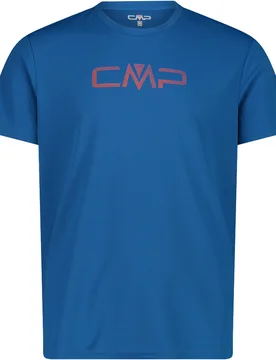 Man co t-shirt camiseta montaña manga corta hombre Azul (52) - CMP - FashionsVida