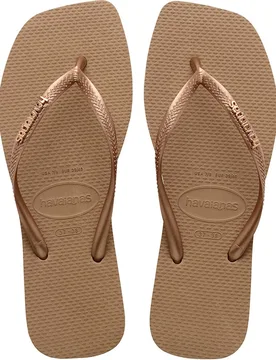 Chanclas de baño unisex Square Logo Metallic - Havaianas - FashionsVida