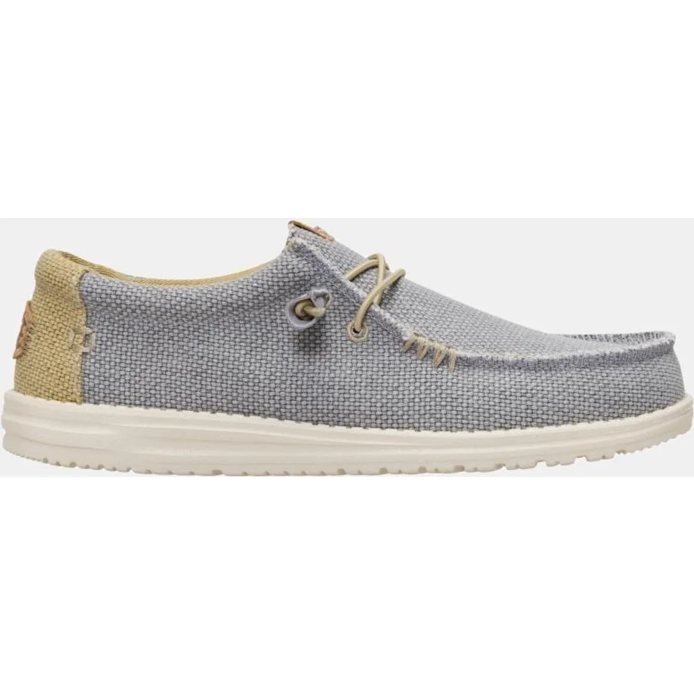 Zapatos de cordones de hombre de algodón - HeyDude - FashionsVida