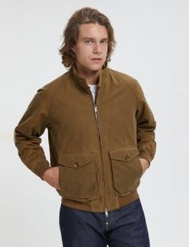 Para hombre. BRCPS0992UT1998 Chaqueta Waxed G9 Pocket (M), Casual, Algodón