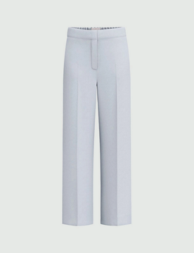 Pantalone cropped donna azzurro