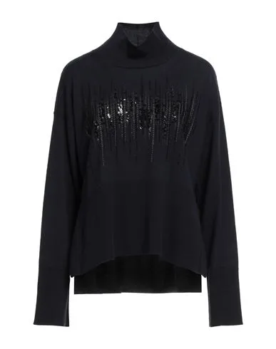 Rollkragenpullover Damen Nachtblau 30,34 Damen - Dondup - FashionsVida
