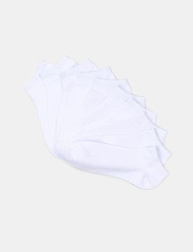 Calzini a coste 10 pack - bianco