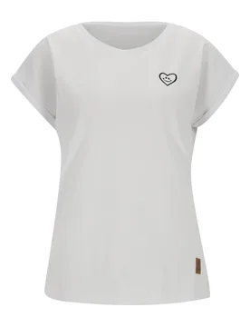 Görls Normalfit Shört Happy Heart female - XS - FashionsVida