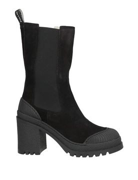 Botines de caña alta Mujer Negro 36,37,38,39,40 Mujer