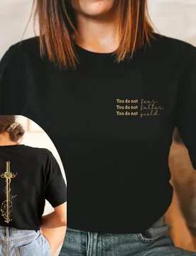 You Do Not Yield T-shirt Throne of Glass T Shirt A Court of Thorns and Roses Court of Dreams Tshirt Unisex Vintage Graphic Tess - Aliexpress - FashionsVida