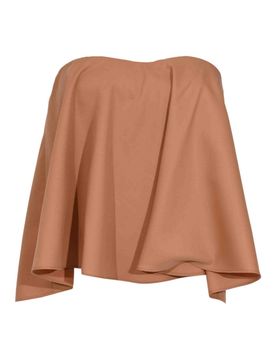 Twinset Top Bustier In Misto Lana