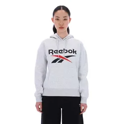 Classics Felpa Con Cappuccio Marlowe 2 Col Logo Oversized Silver Marl S