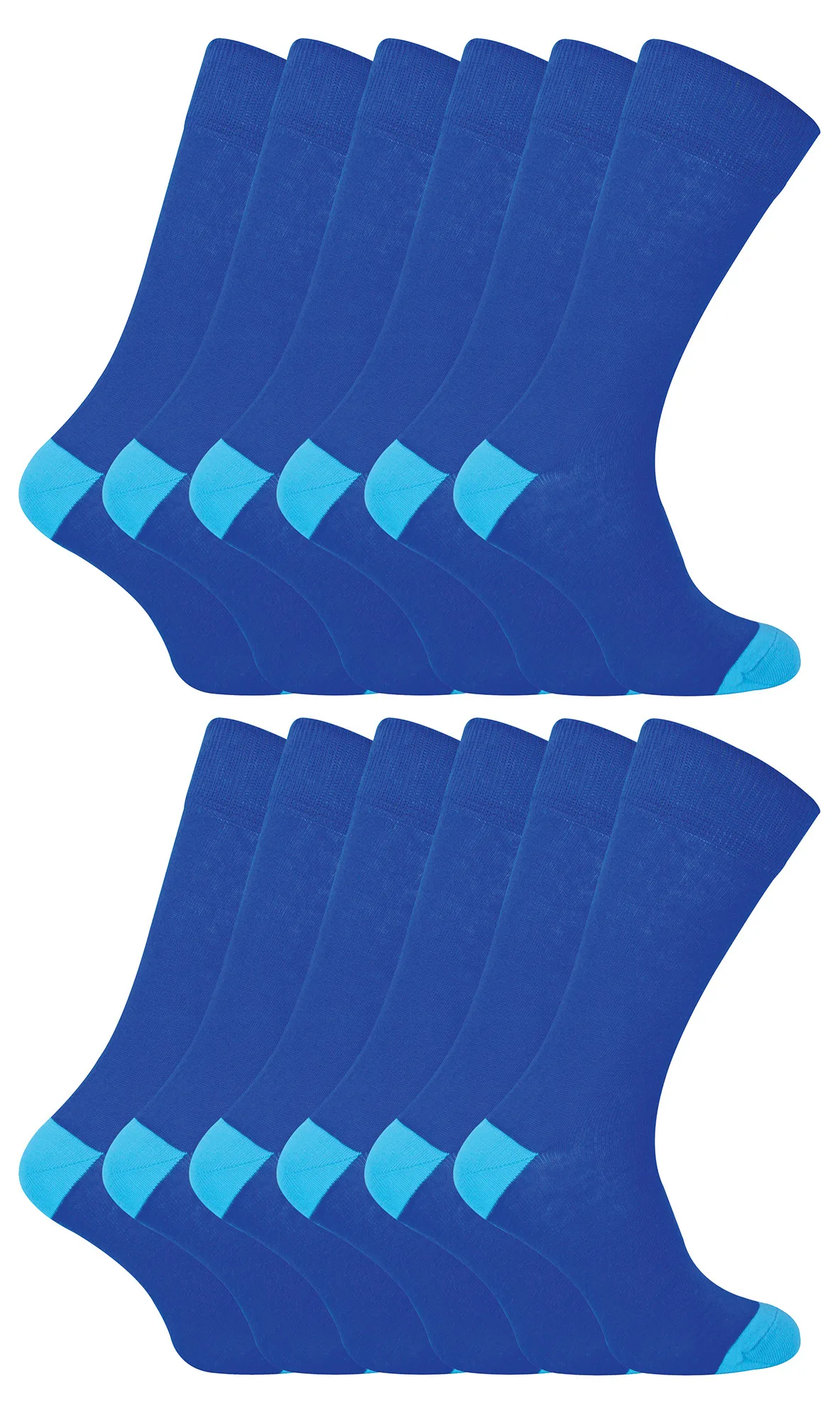 Pair Multipack Mens Black Cotton Socks - Sock Snob - FashionsVida