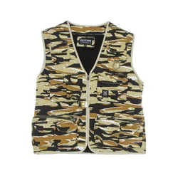 Smanicato Uomo Retrofuture Vest Jacket Camouflage