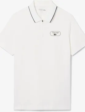 Lacoste - En blanco de manga corta - Lacoste - FashionsVida
