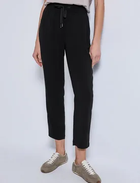 Loose Fit Hose female Schwarz