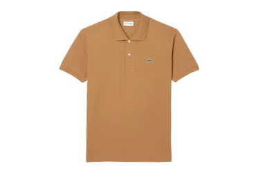 Classic Fit Polohemd - T-Shirt-kurzarm - hellbraun - Herren - Size: M