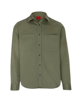 Hugo Overshirt EGRIN oliva L - Hugo Boss - FashionsVida