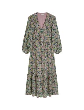 Print-Kleid flared female