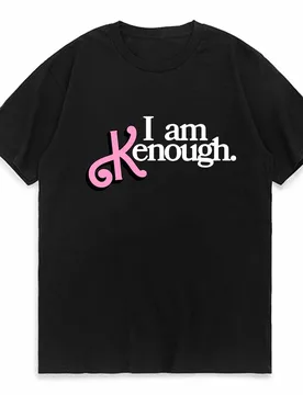 I Am Kenough Barbenheimer T-shirts 100% Cotton Tshirts Casual Summer Loose Graphic T Shirts O-neck Clothes vintage Streetwear - Aliexpress - FashionsVida