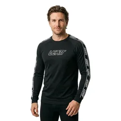 Maglietta A Maniche Lunghe Tech Black