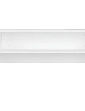 Table Basse Bois D'Ingénierie Blanc 90x55x42,5 Cm Einheitsgrösse