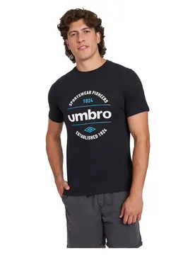 T-shirt à Manches Courtes Circular Graphic Black S